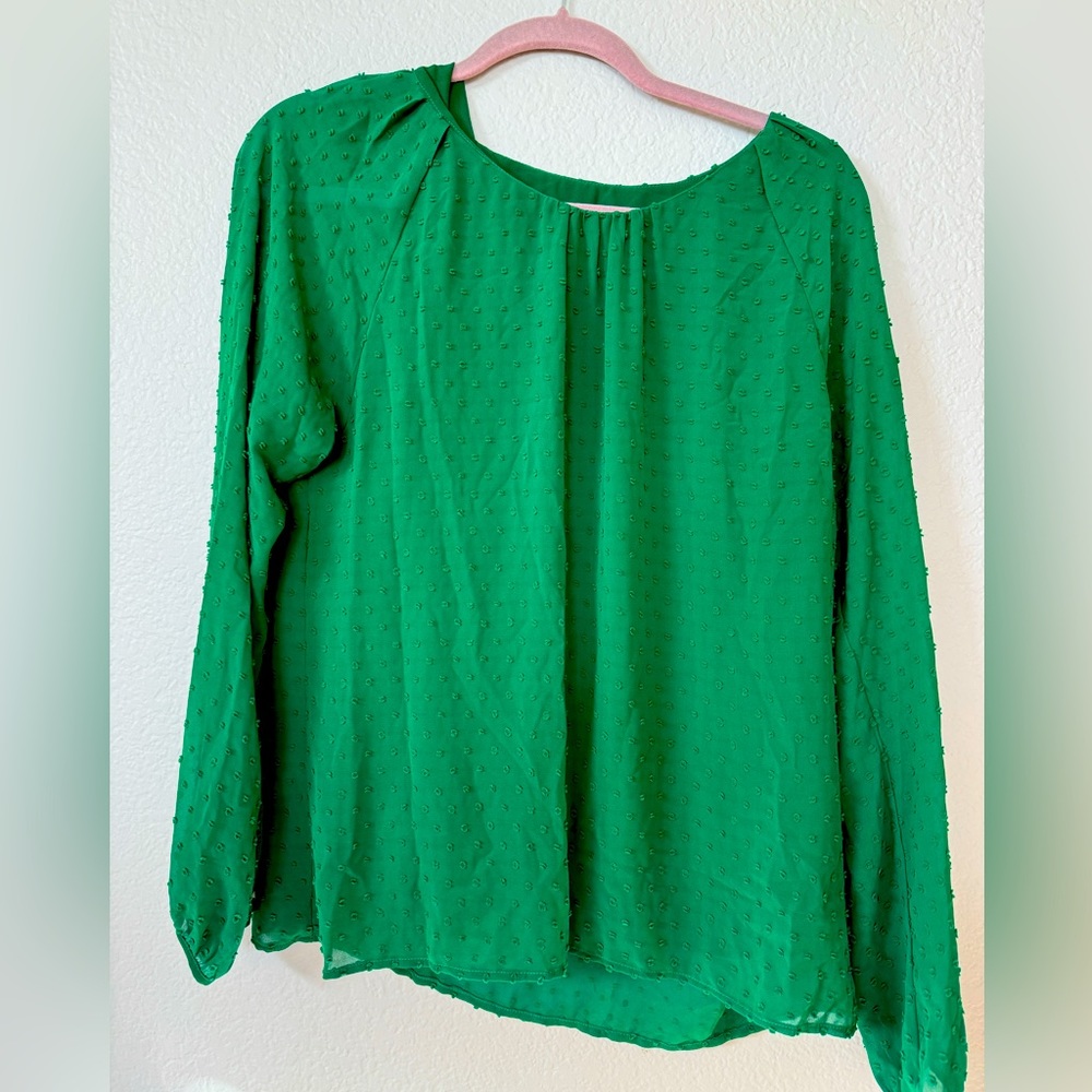 ANTHROPOLOGIE GREYLIN BLOUSE LARGE